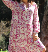 Robe longue vaporeuse